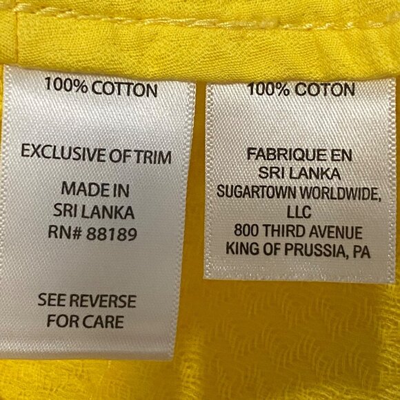 Lilly Pulitzer Liza Short in Sunglow Yellow NWT Size 00 - Picture 7 of 9